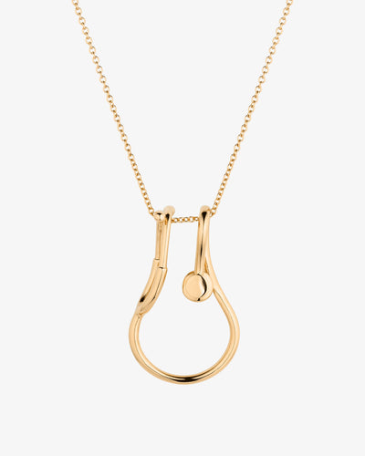 Stethoscope Ring Keeper Necklace